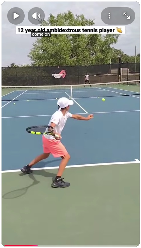 Teo Davidov ambidextrous training